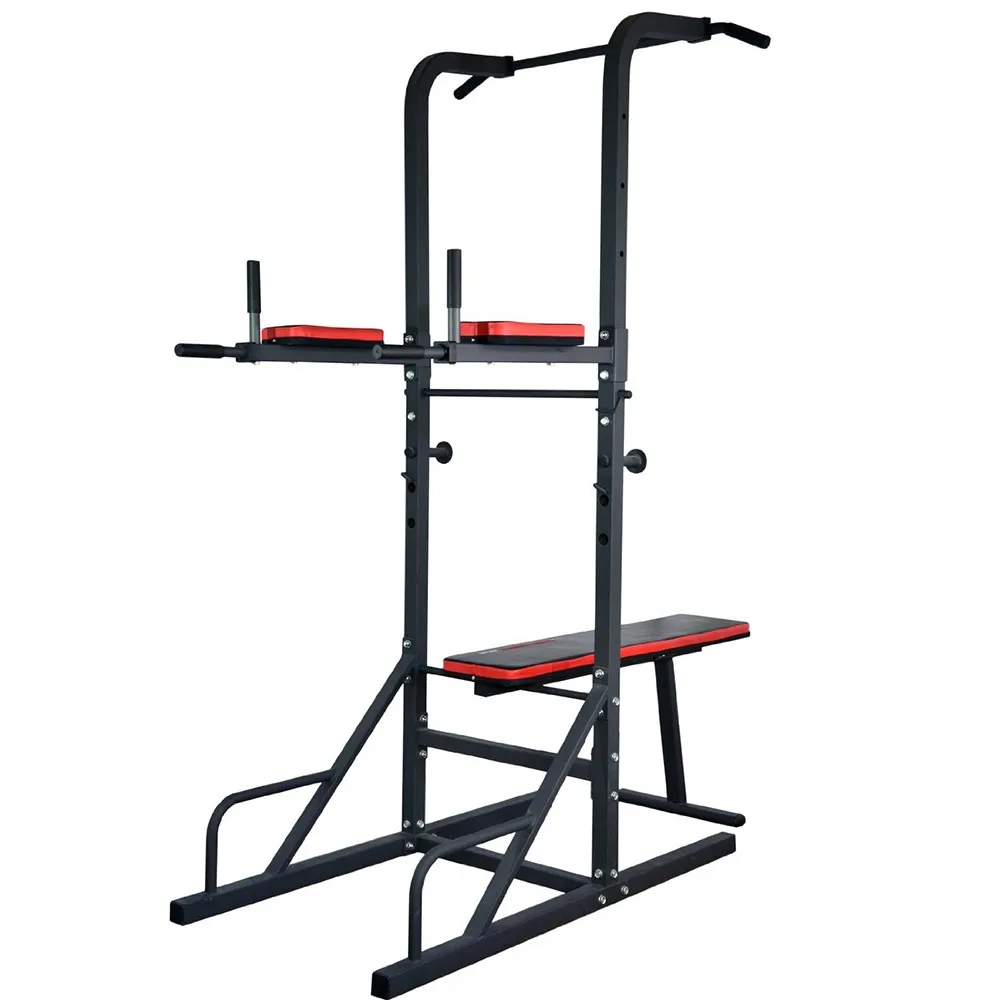 Power Tower With Pull Up And Dip Station Sit Up Home Gym Equipment Fitness Professional Power Tower Gym Equipment