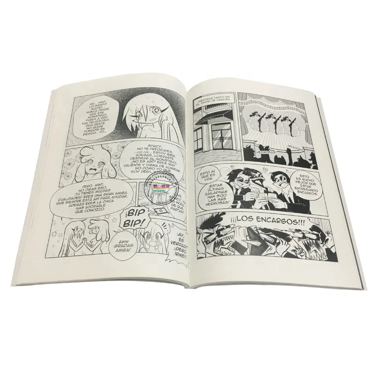Custom cheap price comic story manga book printing service