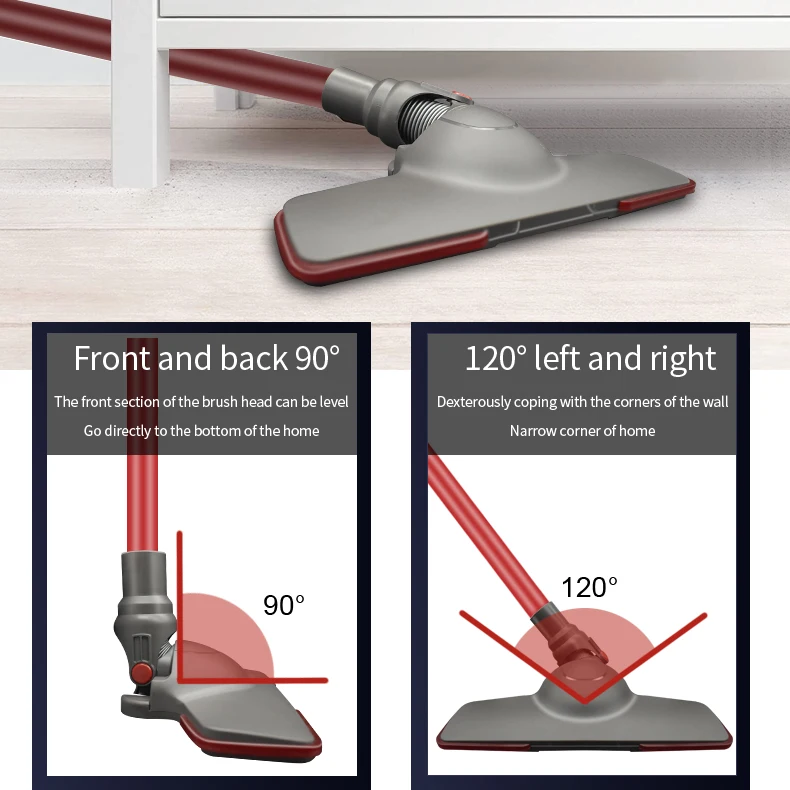 Hot sale portable cordless handheld vacuum cleaner rechargeable battery vacuum cleaner for home