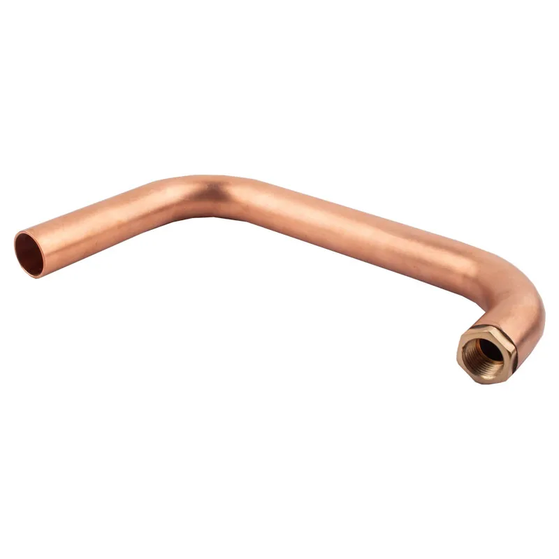 hvac Copper pancake tube coiling machine extension  flaring tool Pipe Bending Parts Crossover Bend Fittings
