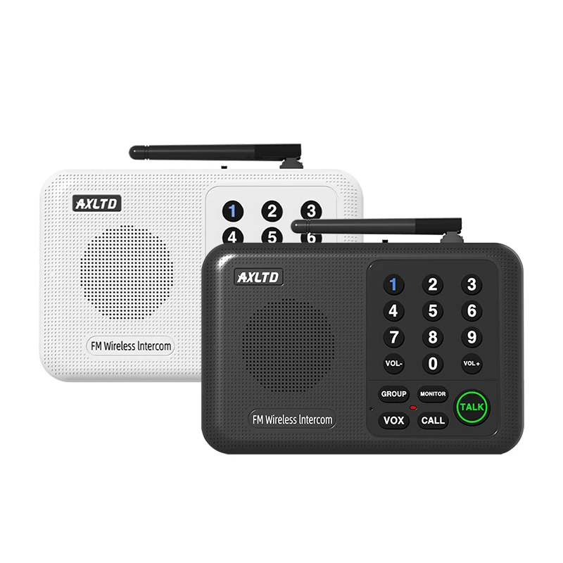 A Clear Sound And Real-Time Communication System Wireless Intercom System For Business And Home