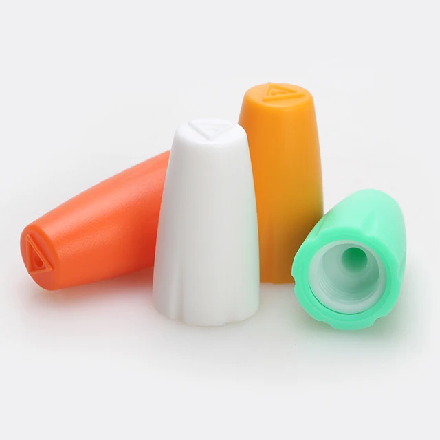 Round Plastic 10ML 15ML 20ML 30ML Plastic Dropper Needle Tip Cap With Childproof Cap Bottle