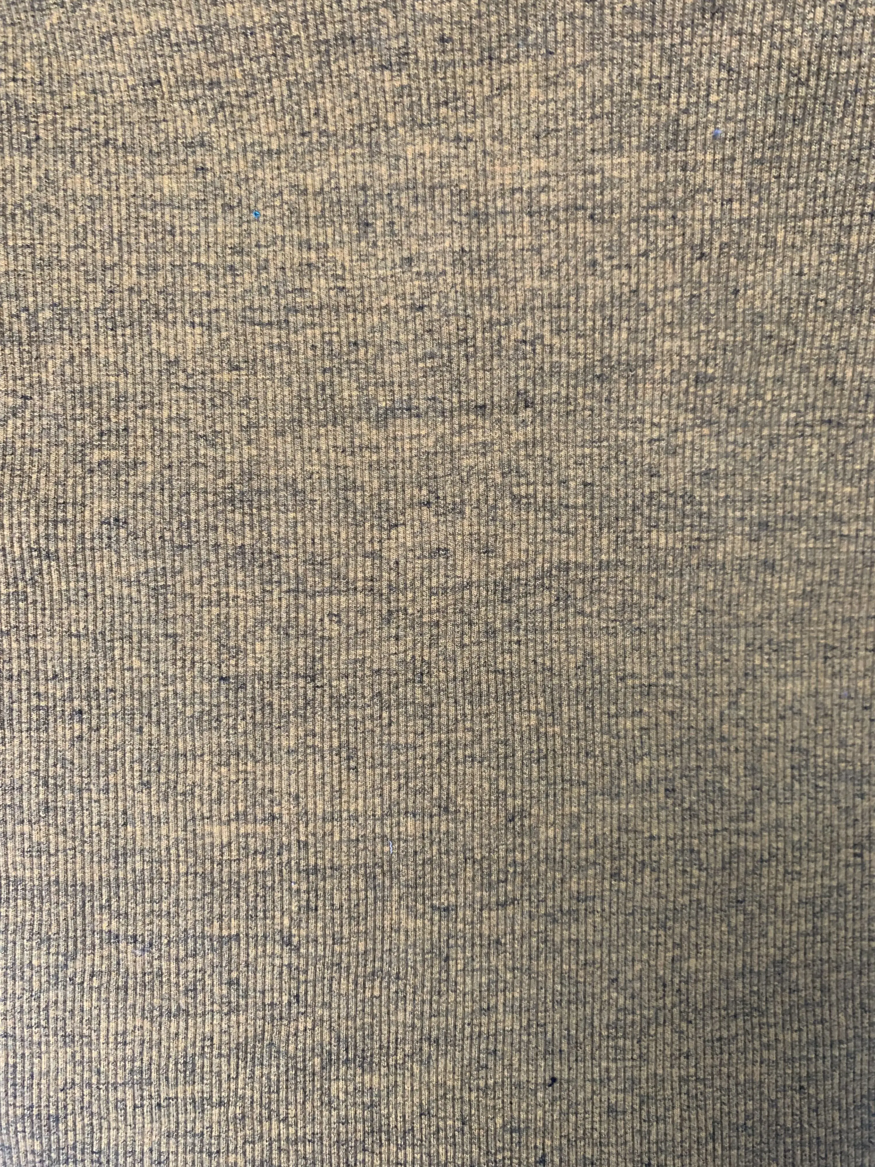 2021Hot Selling 58%Cotton 37%Poly 5%Span Organic Cotton Rib Recycle Poly Knitted Fabric For Apparel And Garment Clothes