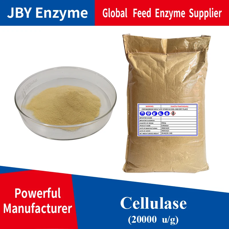 Animal grade feed enzyme factory feed additive cellulase enzyme powder cellulase