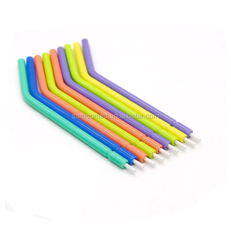Disposable 4-core dental 3 way air-water syringe tips