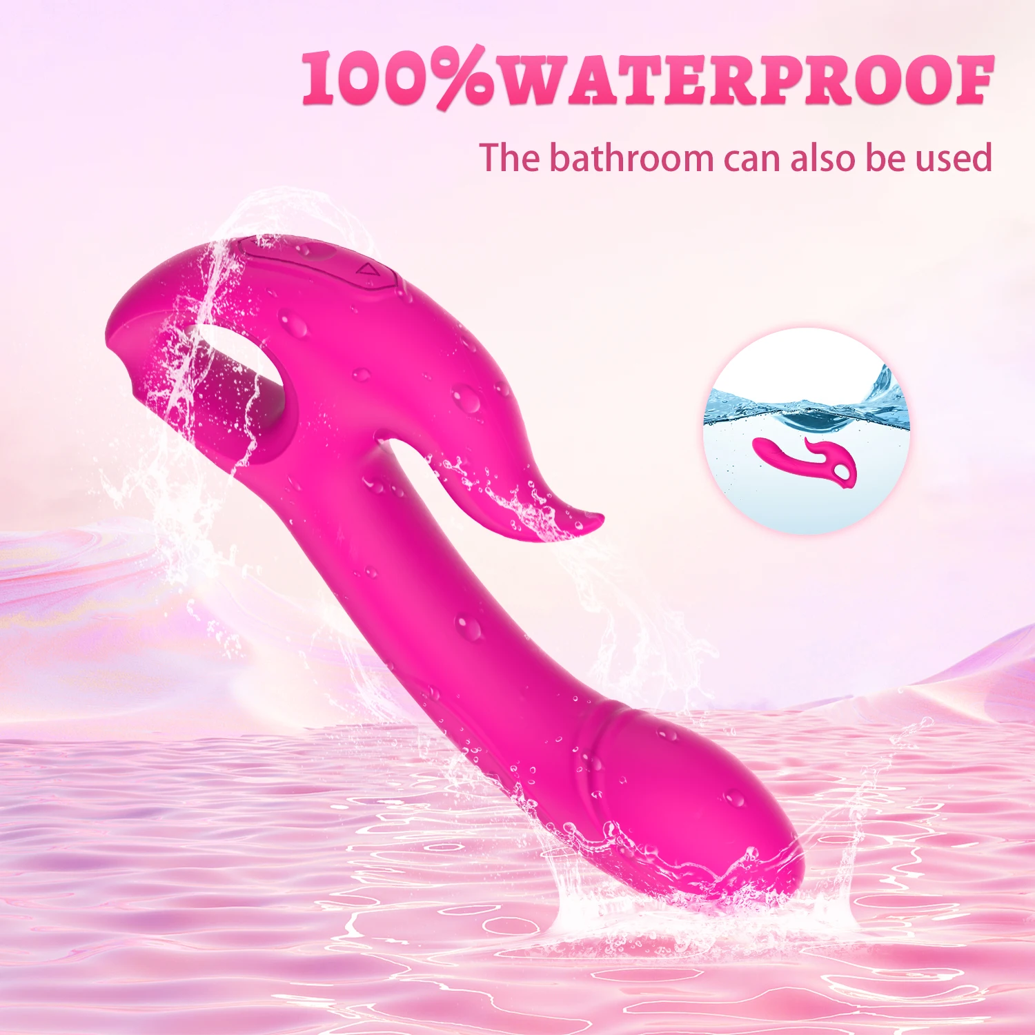 Ylove Soft Liquid Silicone Adult Sex Toy Vagina Clitoris Stimulation with Vibration Function for Couples Made from Silicone ABS