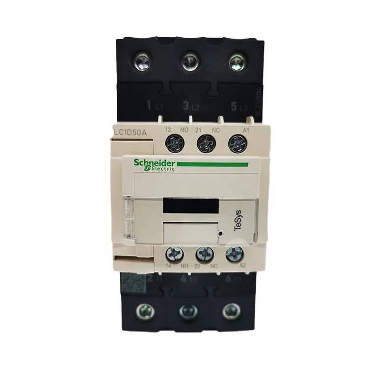 Schneider-Brand TeSys D Series 50A AC220V 3P AC Contactor LC1D50AM7C