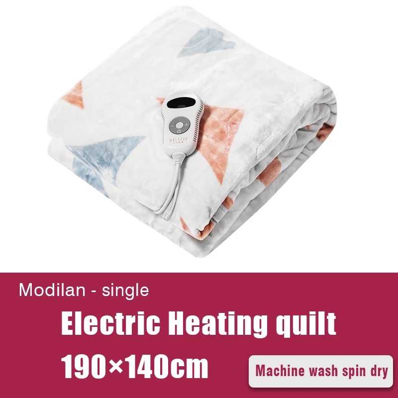
Machine Washable Spin Dry Heated Throw Blanket with 5 Heat Settings for Couch Bed Sofa Office Winter 