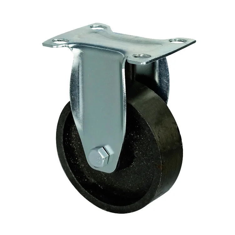 Heavy duty  steel furniture castors Antique Furniture Cast iron Caster wheels