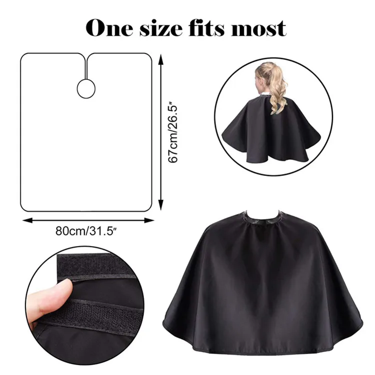 
Factory hot sell waterproof makeup cape 