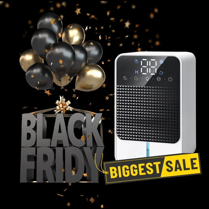 BLACK FRIDAY DEALS mazon Hot Sale cheap dehumidifier Portable Home Use Smart Air Dehumidification Household Dehumidifier
