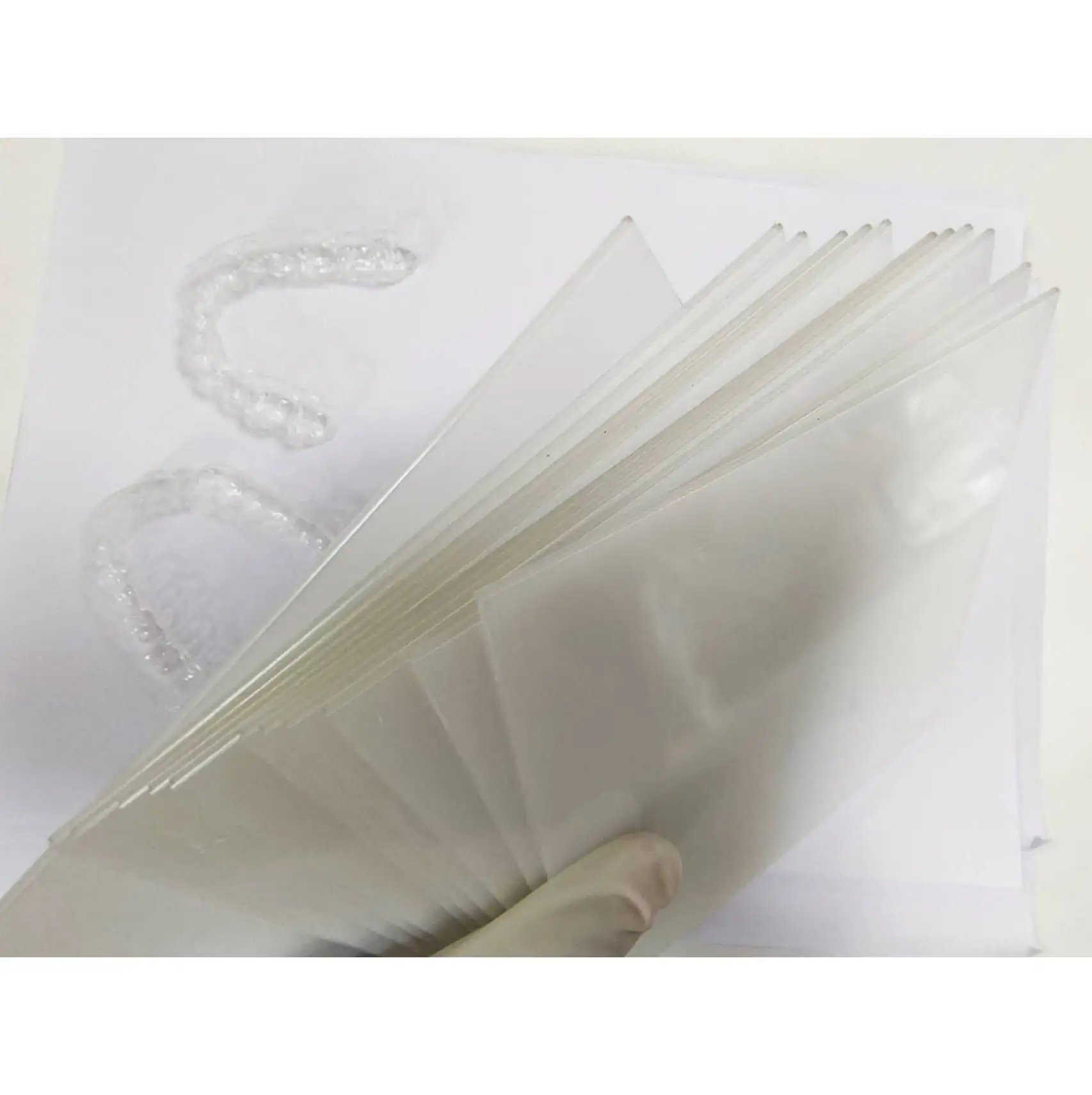 Orthodontic Splint Retainer Slice/Vacuum Forming Sheet PETG Hard retainer mould material