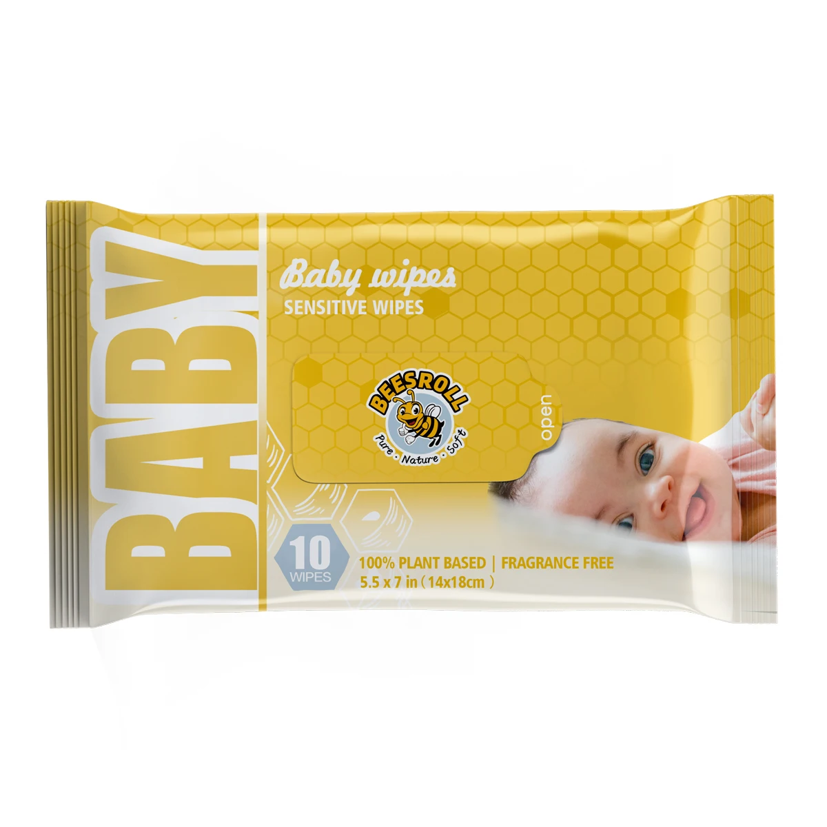 Disposable Baby Wipes Organic Babywipes Sensitive Ph Balance Wipes Baby Wet Wipes Natural Cotton