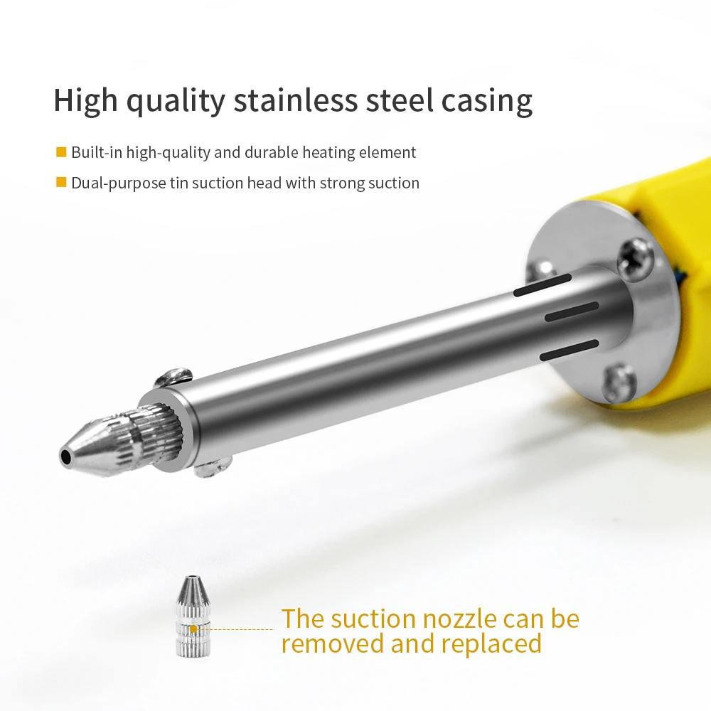 2 in 1 Electric Suction Tin Gun & Electric desoldering Iron Pump for Motherboard Repair Tools