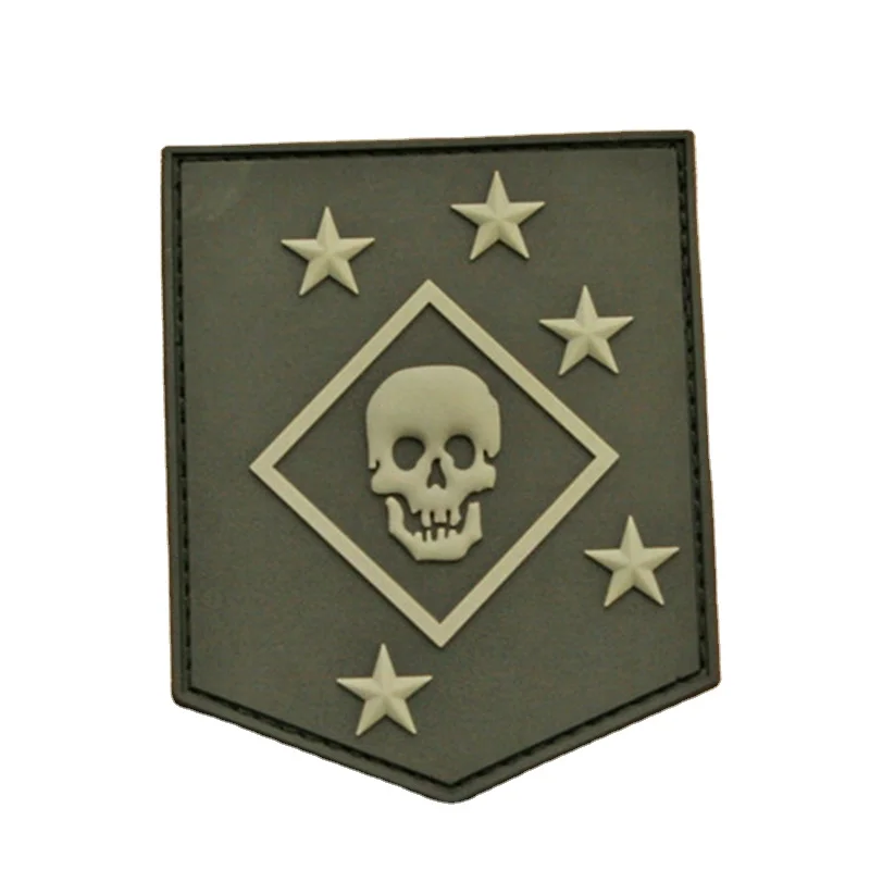 Football Team Silicone Patch Rubber Badge With Logo Customized