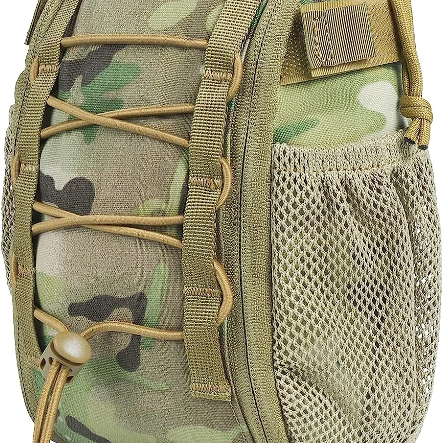 Large IFAK Molle Pouch Empty First Aid Bags Only Medical Trauma Kit Bag EMT Pouch MED Waist Bag for Outdoor