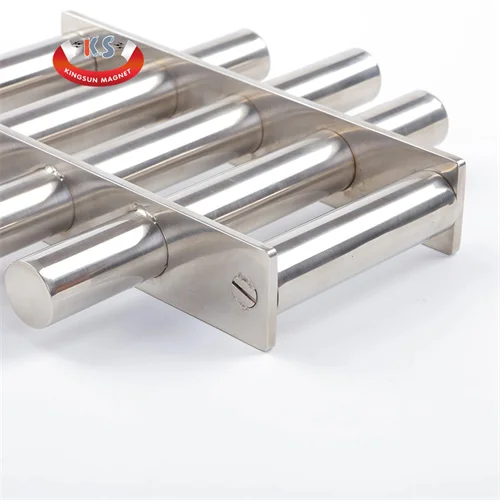 12000 Gauss D25 Filter Hopper Strong Neodymium Magnetic Round Bar Ndfeb Magnet Bar For Food Separation