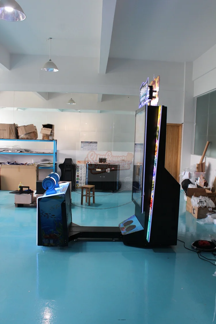 Popular Coin Operated Redemption Machine Treasure Cove Indoor Amusement Video Game 65inch Screen