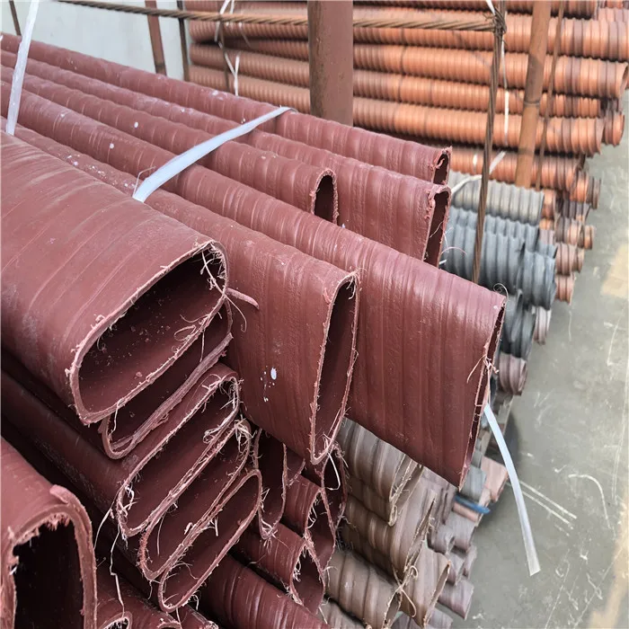 Plastic HDPE Flat Grout Tubes corrugated sheath for prestressing project