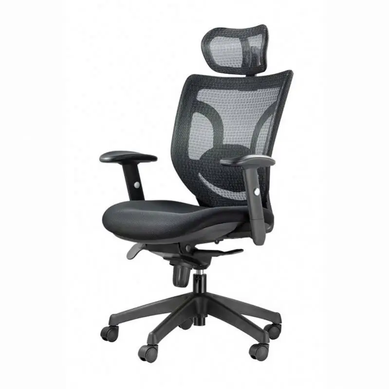 Factory Direct Sale Mesh Executive Chair Luxury Modern Adjustable Headrest Swivel Ergonomic Office Chair
