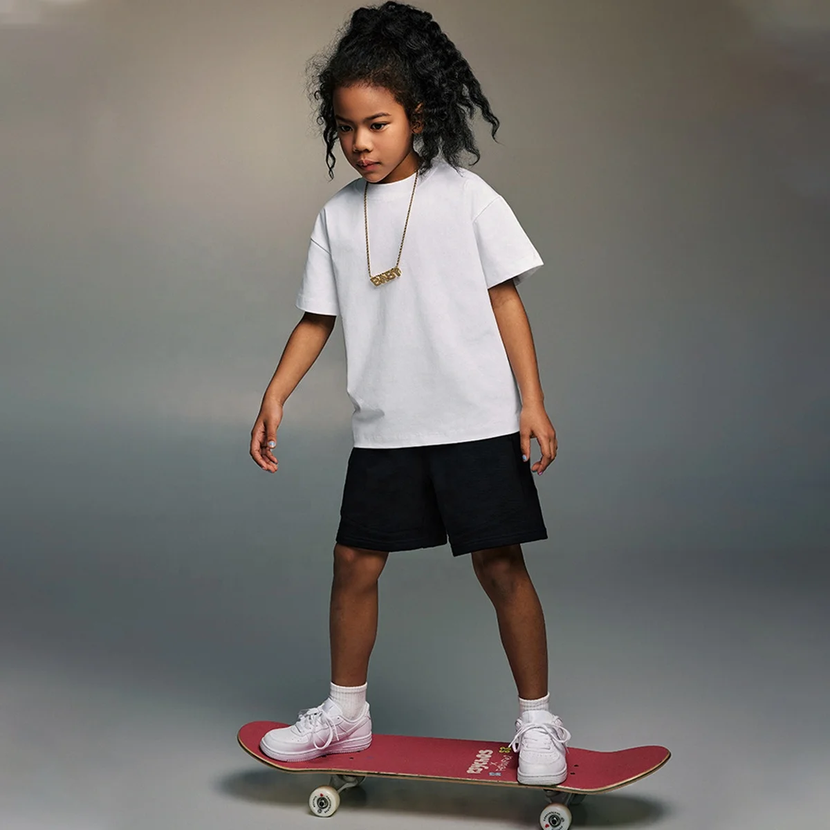 Wholesale 230G Summer Parent-Child Short Sleeves Family Matching Clothes Unisex Adult Kids Casual T Shirt