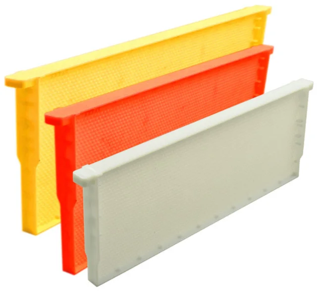 Beekeeping frames plastic bee frame with foundation beekeeping plastic frames