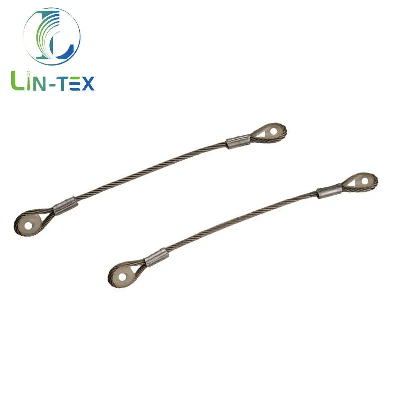 Warp Knitting Machine Spare Parts Tricot Raschel Lace Steel Wire Customized Size Wire Rope