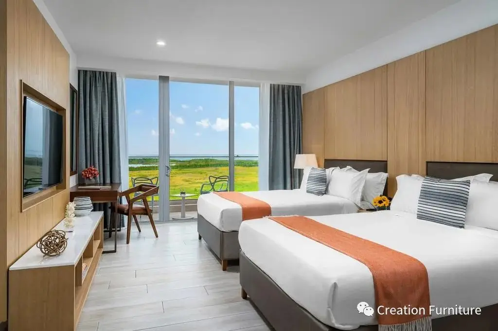 CREATION Hotel Project Koi-Resort Saint-Kitts Hotel Furniture Bedroom Set