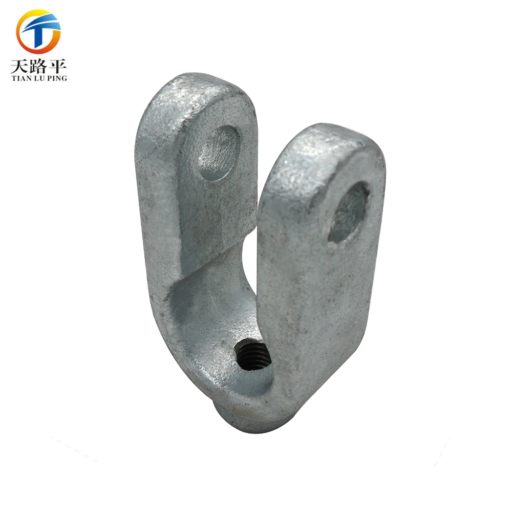 Precision Casting Parts Electric Power Link Fitting Clevis Rod End Pole Line Power Electrical Tools Accessories