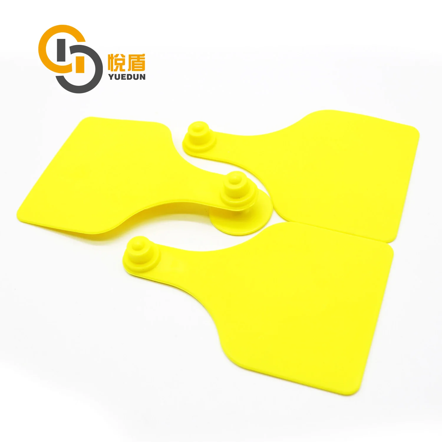 YDES007 напечатанные бирки для крупного рогатого скота и свиных ушей с серийным номером домашнего