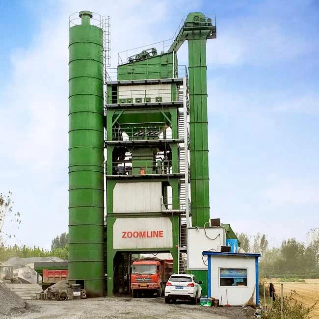 Environmentally friendly 240tph asphalt hot mix plant equipment price