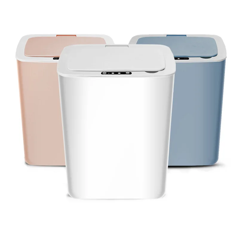 Intelligent 12L 14L Office Home Kitchen Hotel Electric Automatic Smart Sensor Dustbin Trash Can