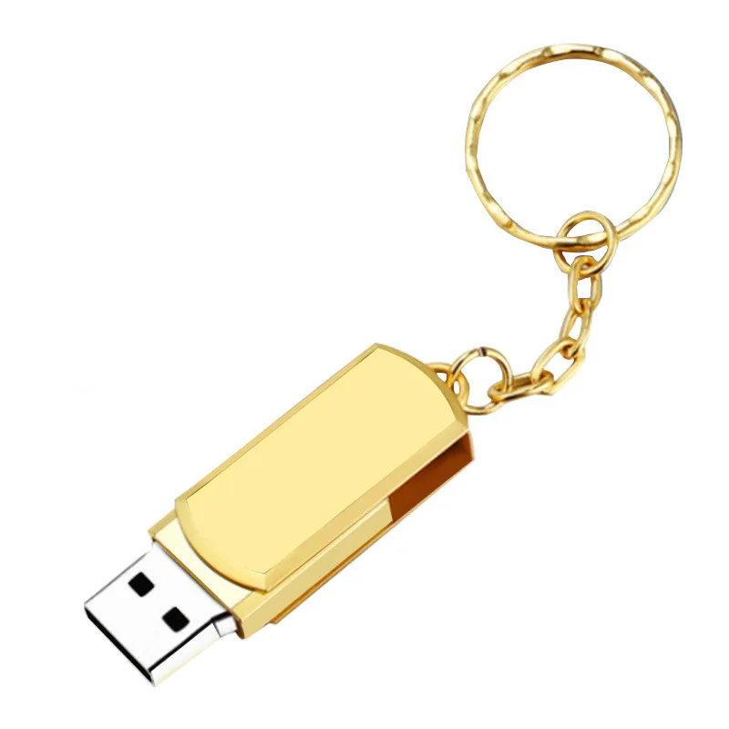 Usb flash drive customized wholesale 16g metal 32g gift 2.0 high-speed mobile phone car USB flash drive