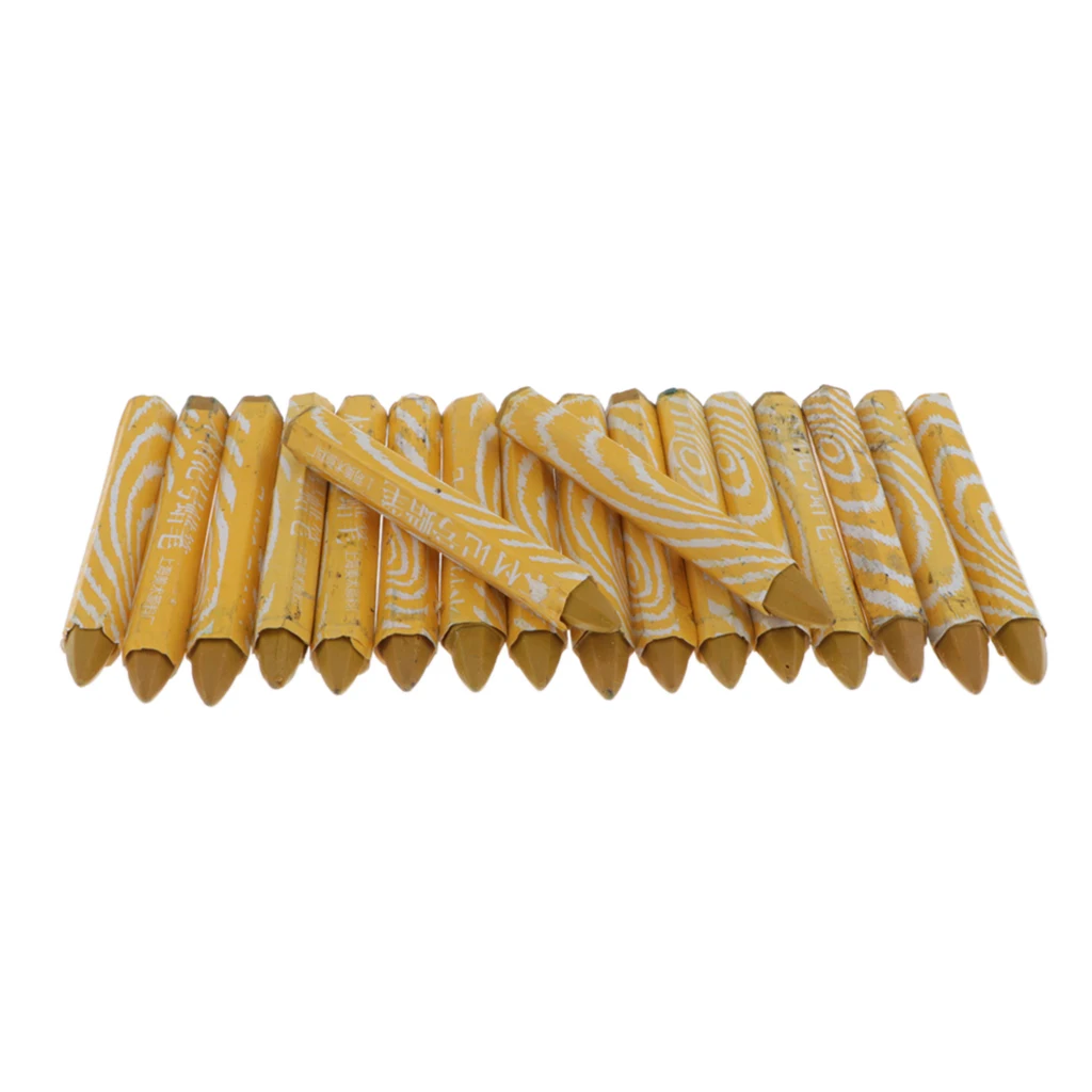 White Industrial Lumber Crayon Eco Marking Crayon for Ceramics Concrete Glass Plastic Tire