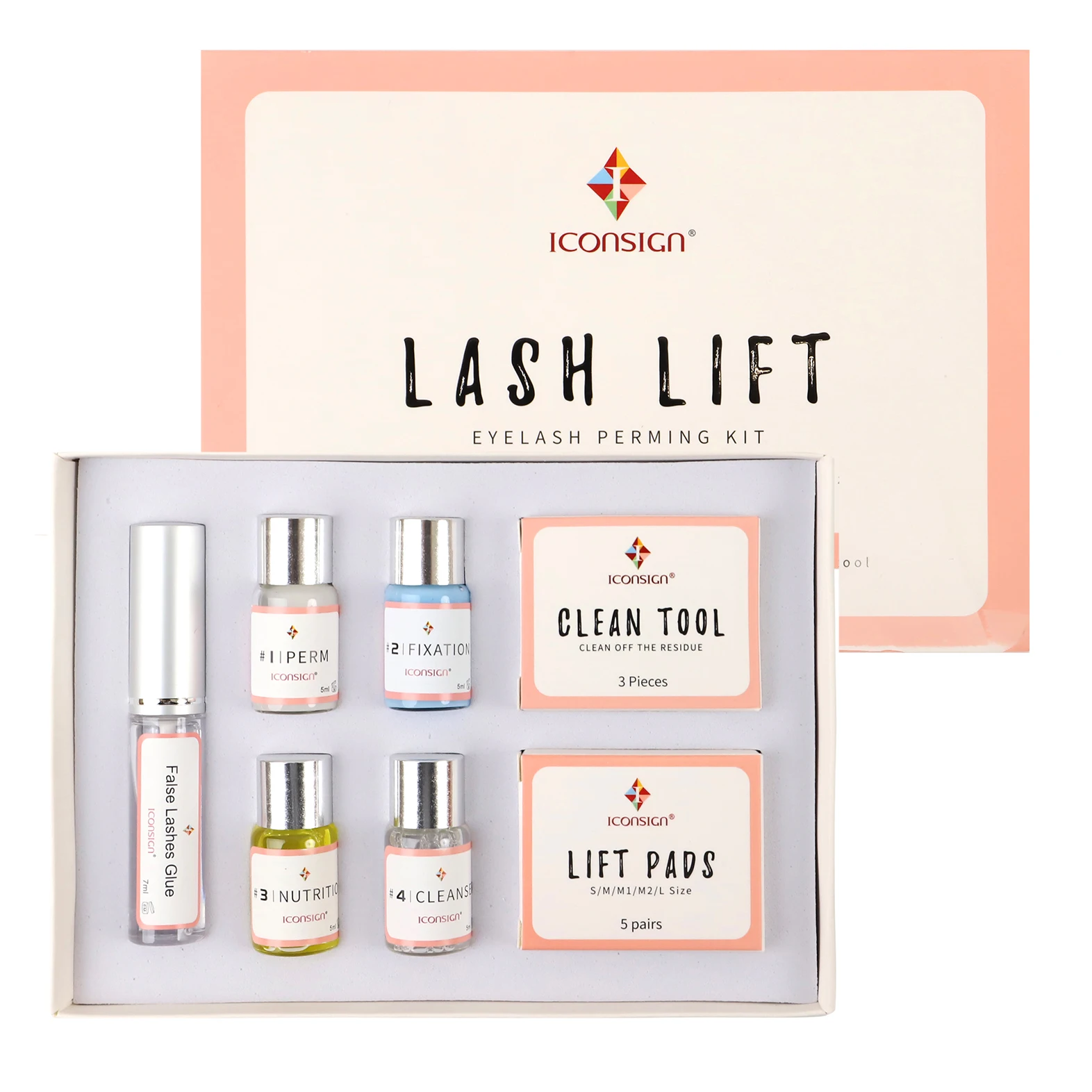 Wholesale Factory Price Customized Lash Lift Tool Eyelash Lift Set Kit with Your Own Logo