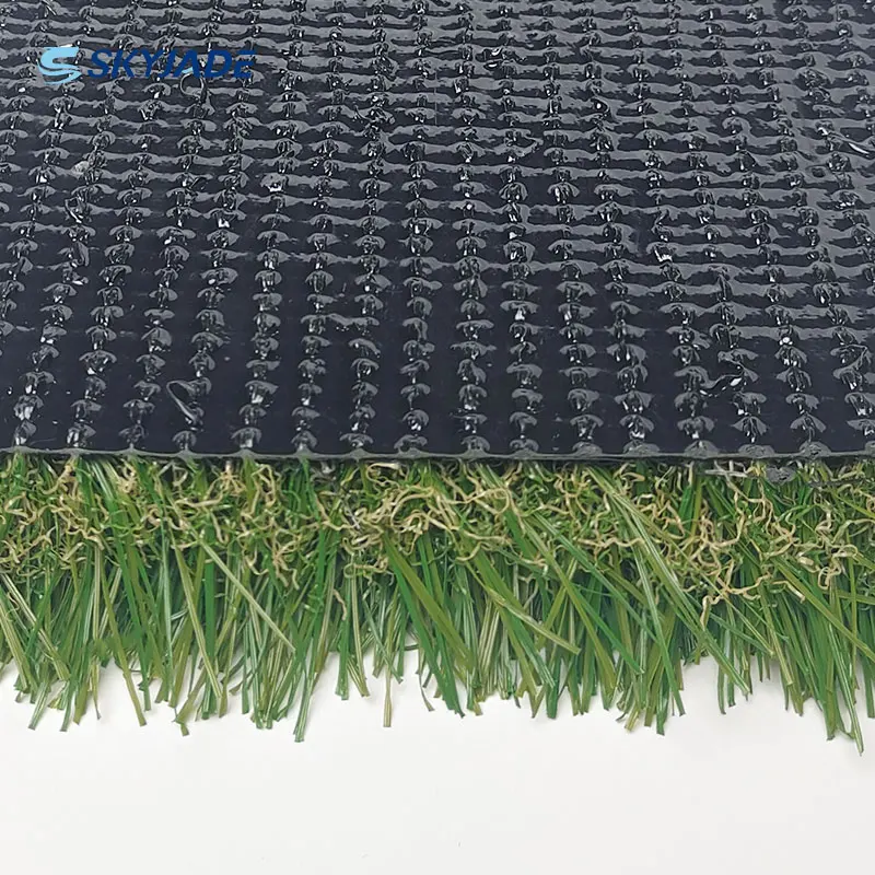 12000 Detx 6+8 16800 Density Artificial Grass 45mm Synthetic PP Soccer Flooring Outdoor Football Landscaping Roll