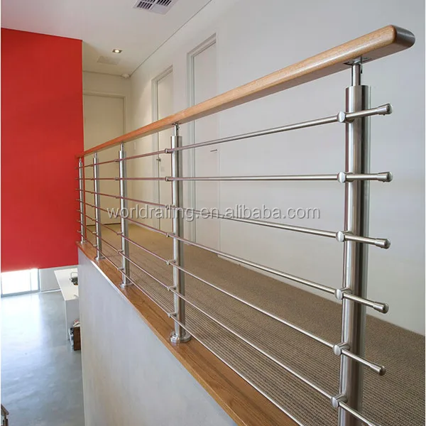 YL High-quality  adjustable stainless steel balustrade round handrail support