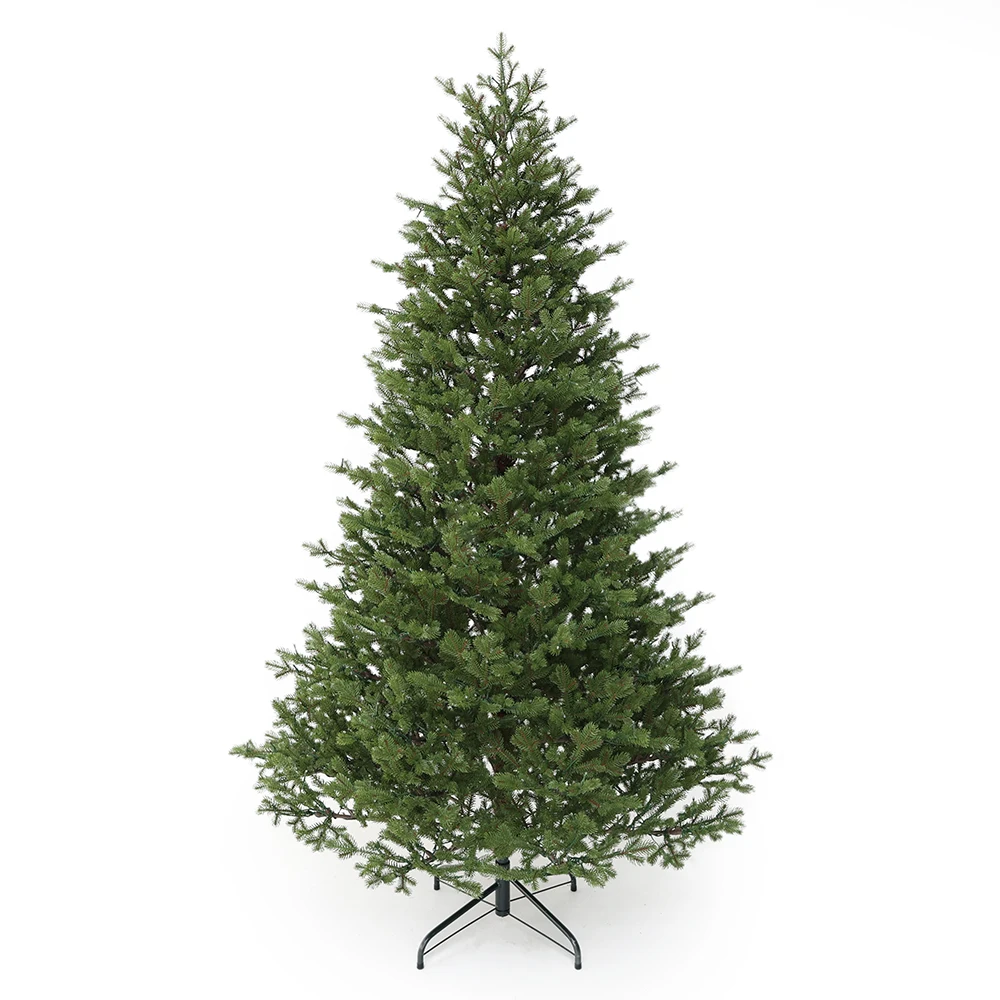 Outdoor&Indoor Wholesale Christmas Decoration Prelit Artificial Premium Needle Pine Green Christmas Trees