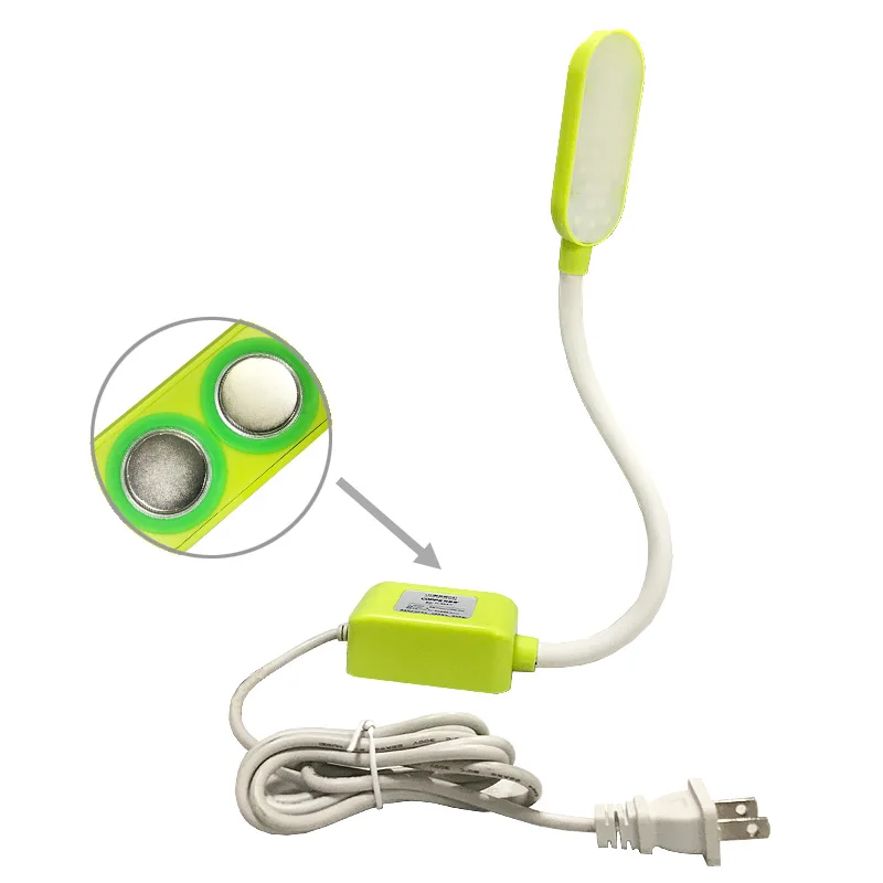 
High quality energy saving bright dual magnet touch LED sewing machine lamp 