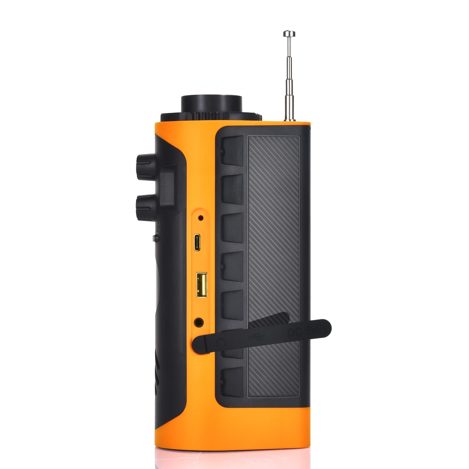 2200mah 7000mAh Hand Crank Solar Powered Radio Disaster Emergency Radio WF-2RO1A