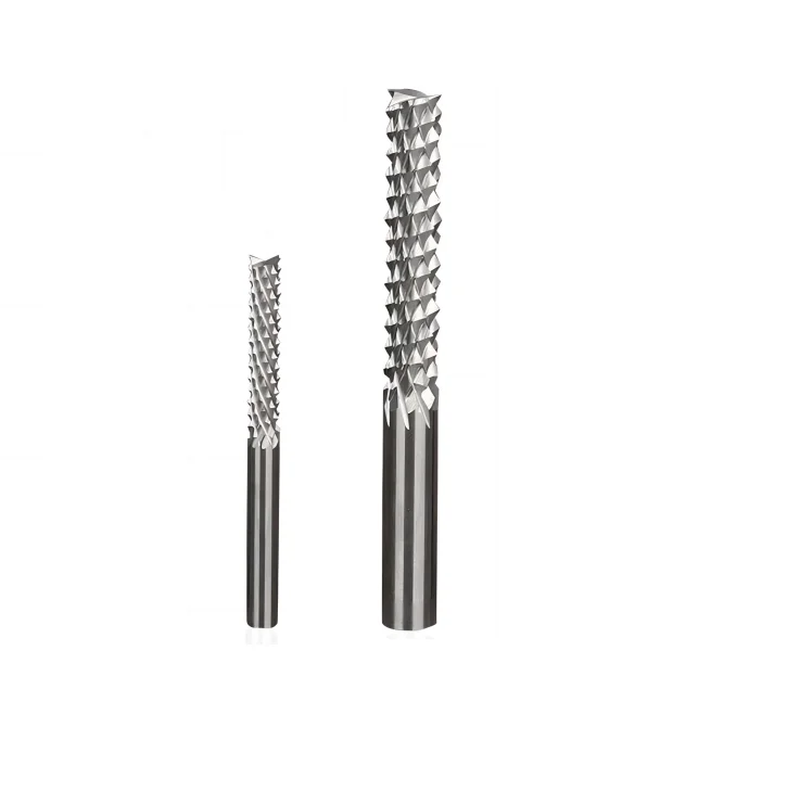 HRC 60 PCB D5/6 corn milling cutter for roughing carbide tungsten steel slots cutter CNC machining flat end mill No-coating