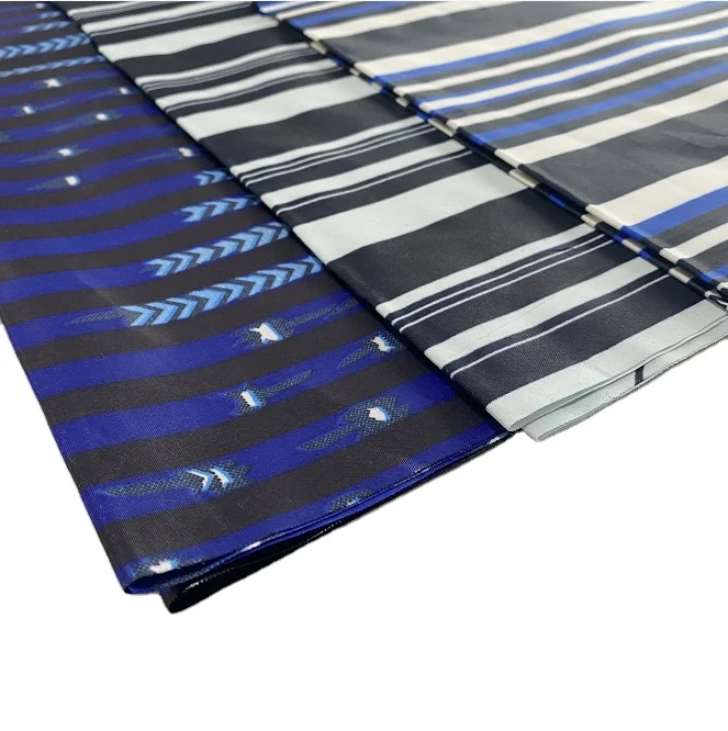 High quality polyester  material double printing  real wax fabric african wax prints ghana make clothing fabrics
