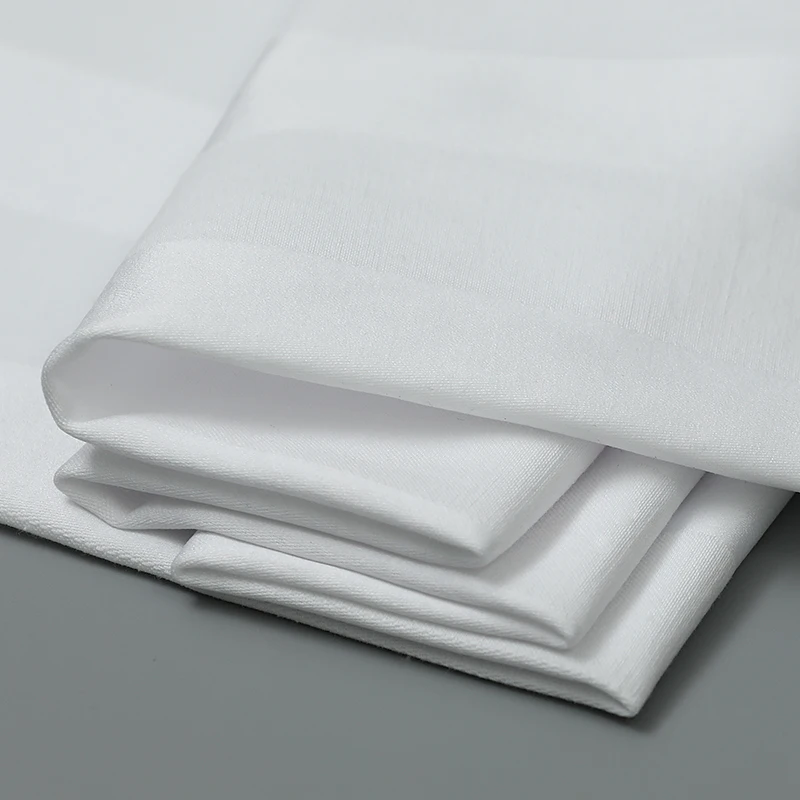 100 cotton percale plain white fabric for bedding sheets set