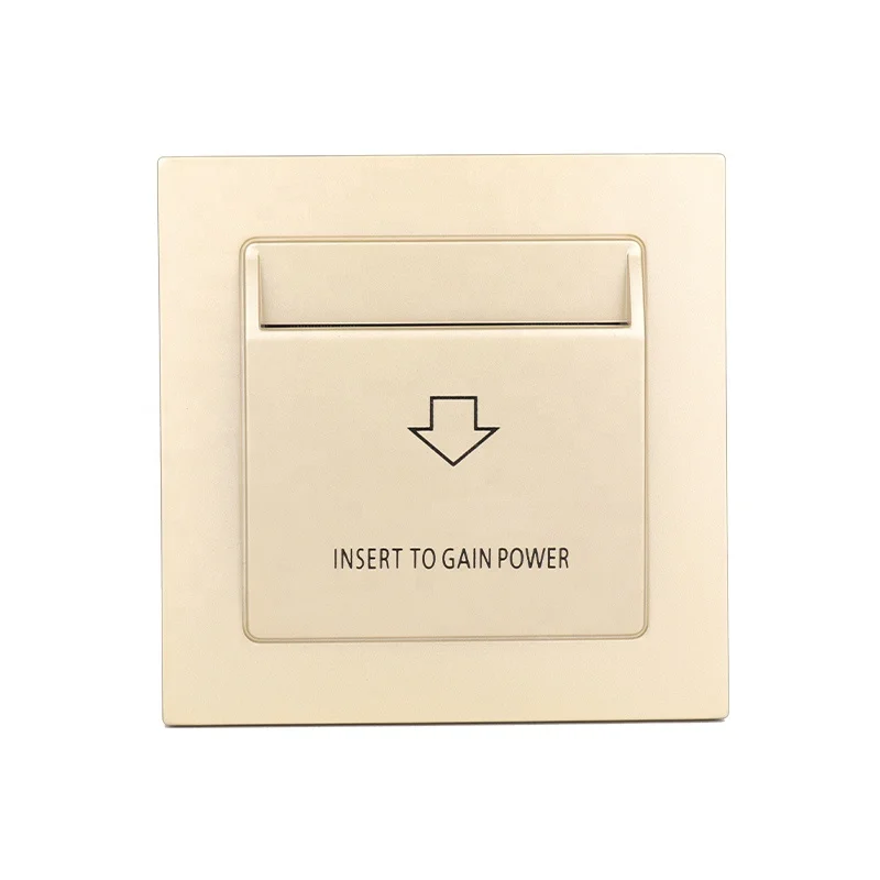 Wall socket switch smart card holder energy saver switch hotel power saving switch