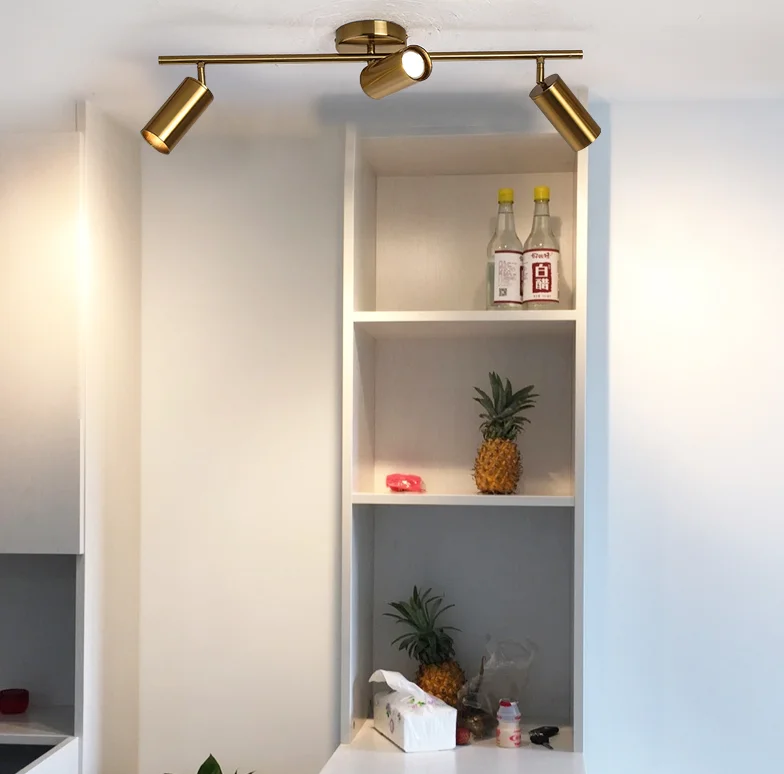 LINER Track Light 40W Led Tracklights System Mini Motorized Track Lighting Gold Track Light For Store Shop Restaurant