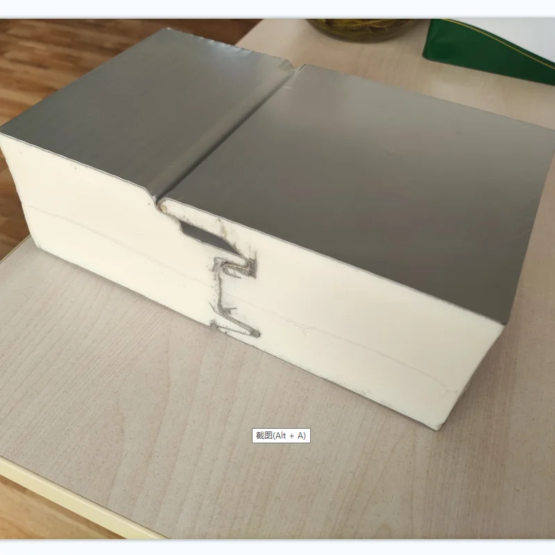 FM approval Color steel  ceiling polyurethane foam sandwich panel for Roof &Wall