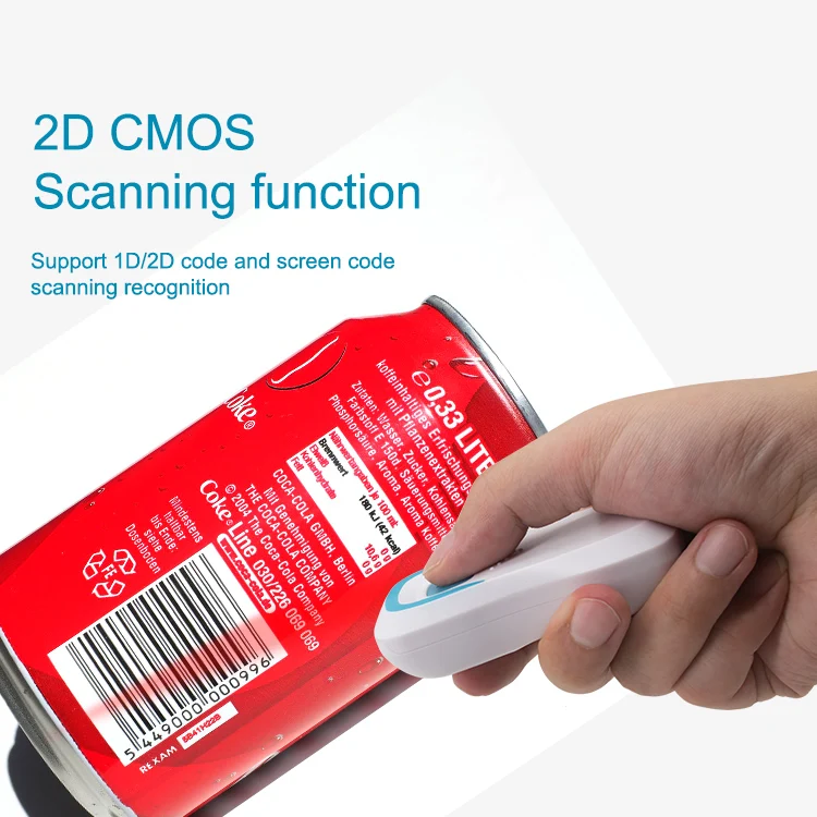Сканер штрих-кода с Bluetooth 1D 2D сканер QR-кода