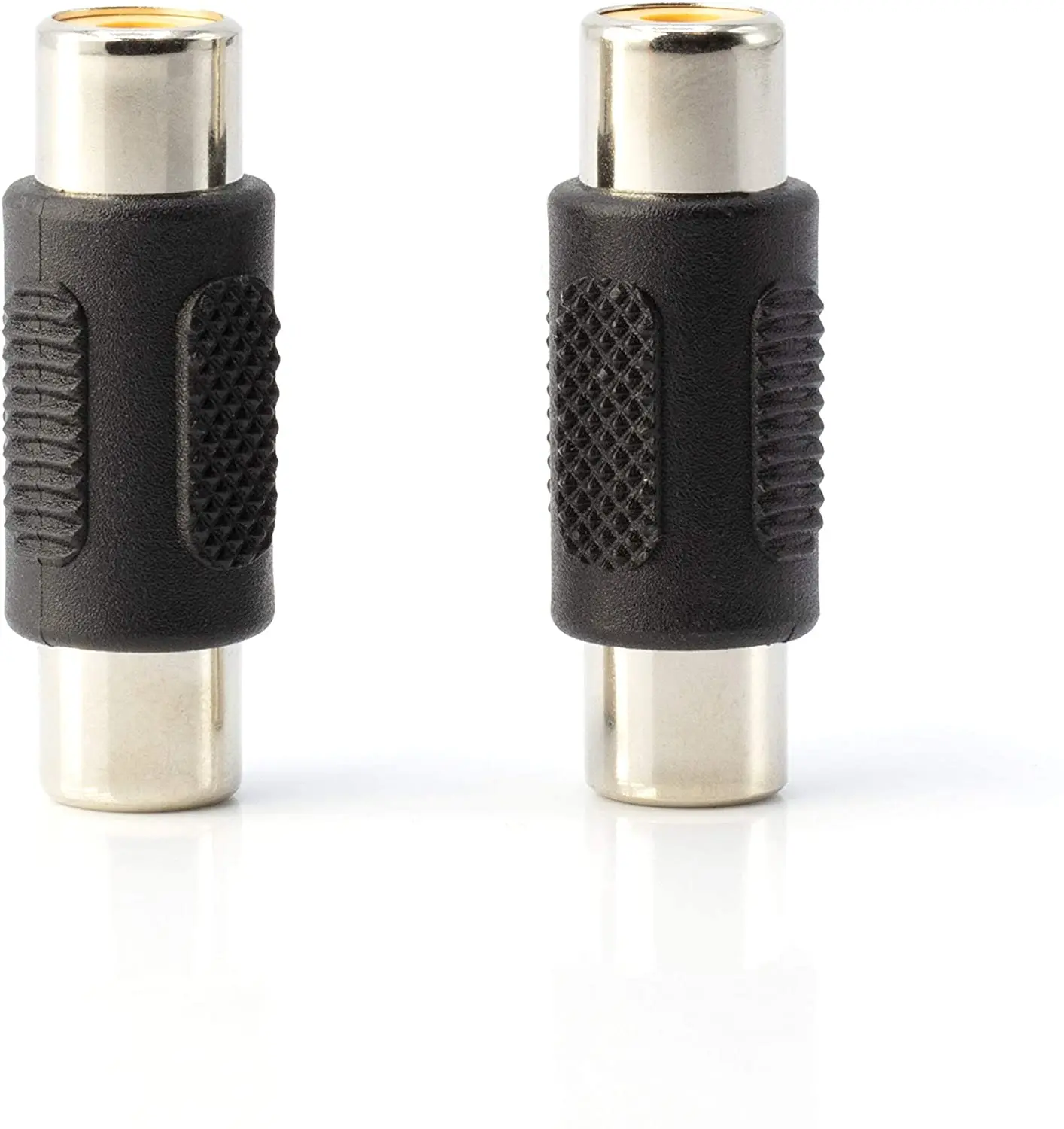 RCA Adapter Female to Female Coupler Extender Barrel - Audio Video RCA Connectors, for Audio Video S/PDIF Subwoofer, Phono