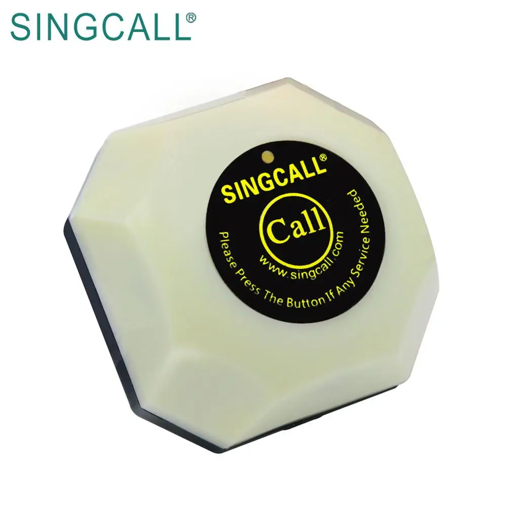 SINGCALL restaurant order device wireless waiter calling button