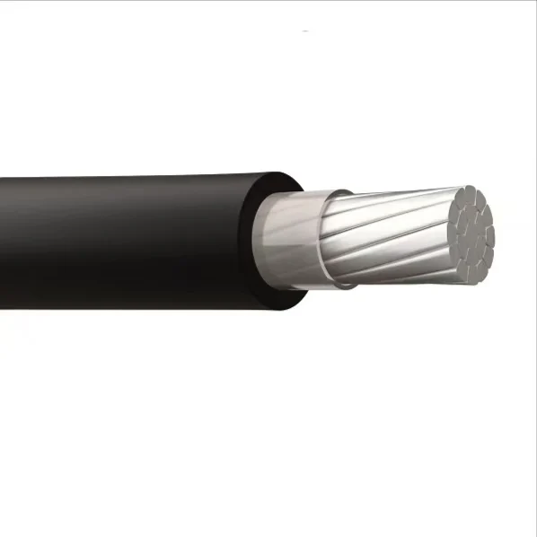 Высокое качество 600 В XHHW-2 XLPE изолированный кабель 6AWG многожильный алюминиевый сплав устойчивый к солнечному свету подземный вход для электропитания